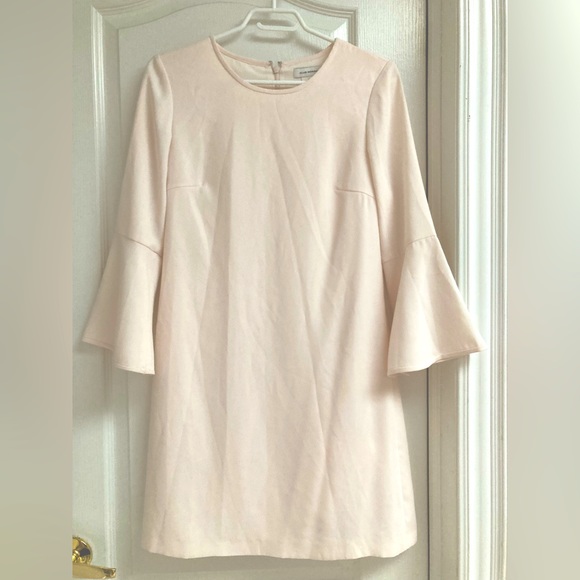 COPY - Club Monaco Larchye Dress - off white, blush pink - size 0 - Picture 3 of 11